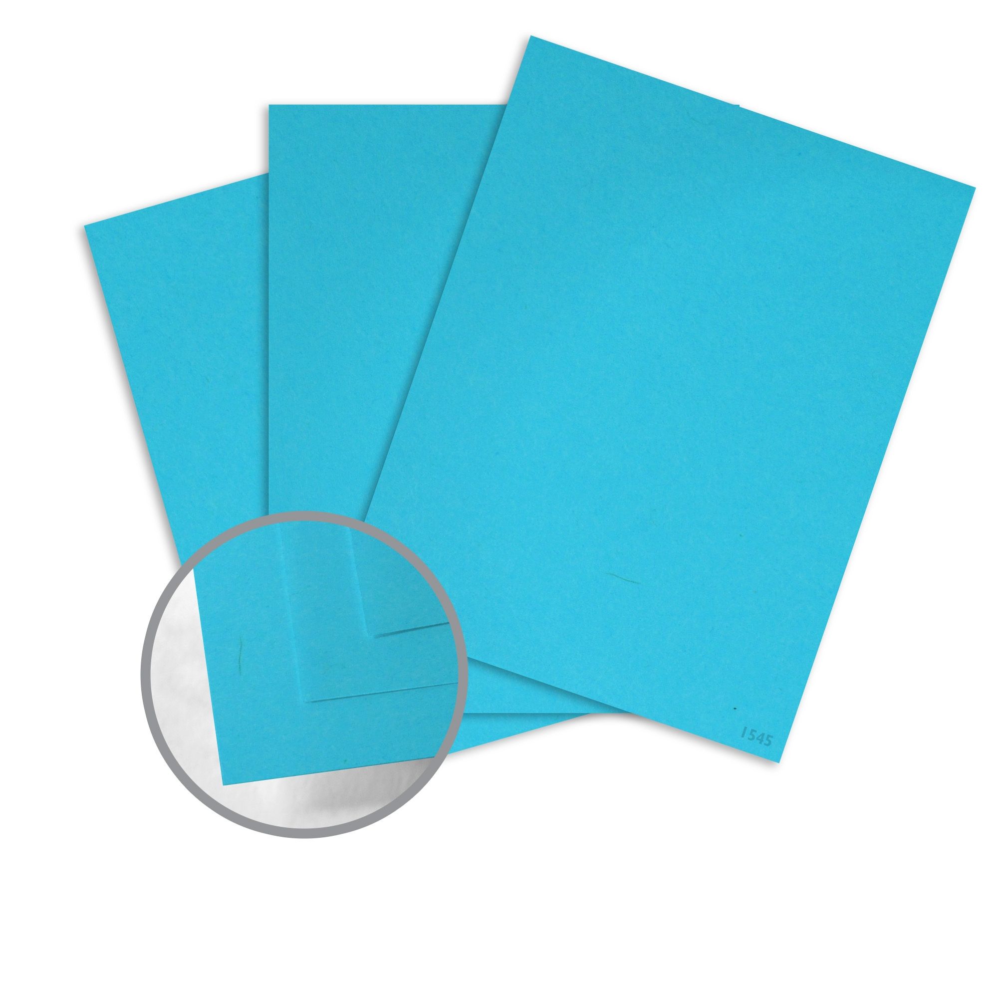Beach Blue Lessebo Colours Cardstock Cover | 83 lb | 225 GSM / 8.5 x 11 / 50 Sheets