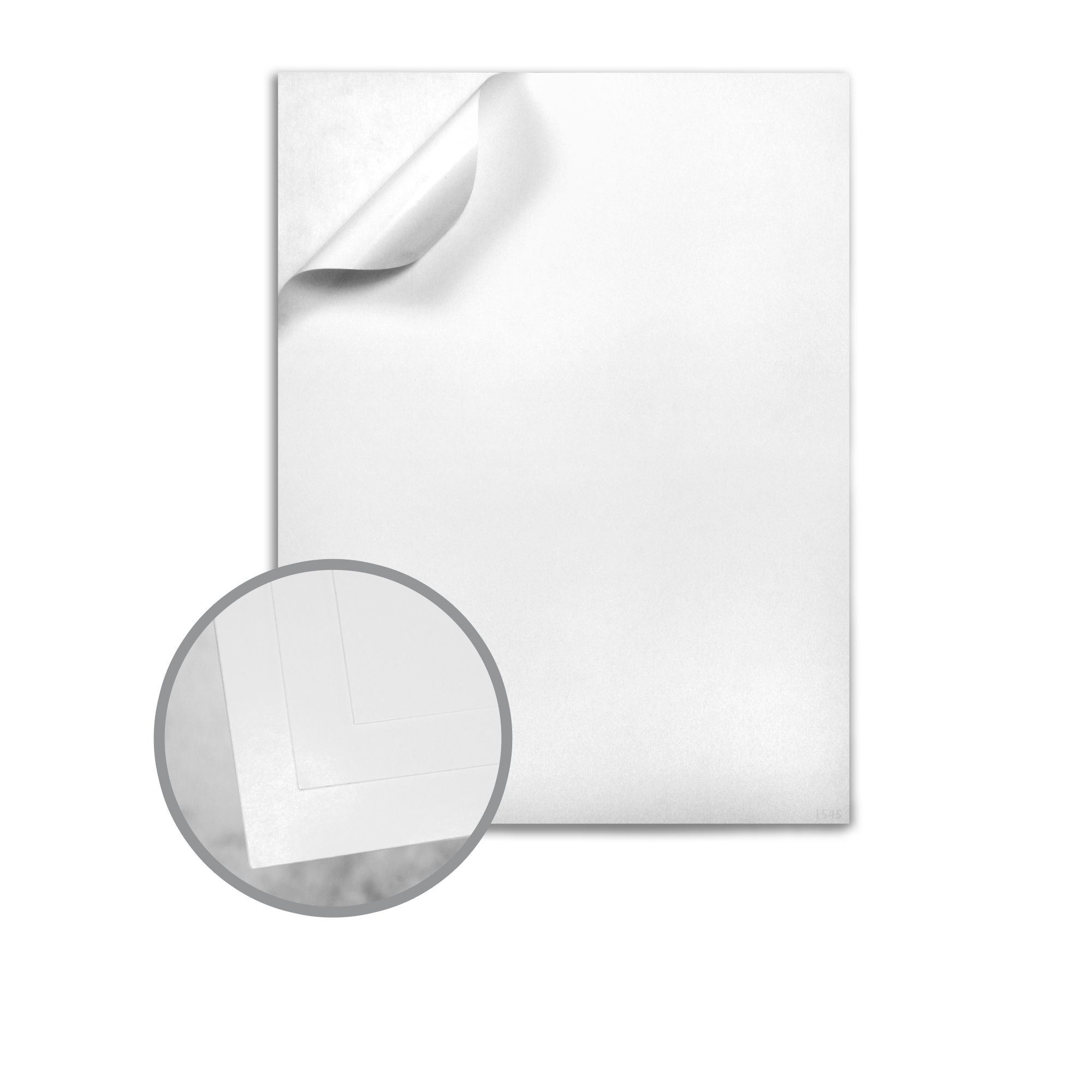 Glossy white inkjet printable vinyl 11in x 17in sheets 10 pack 