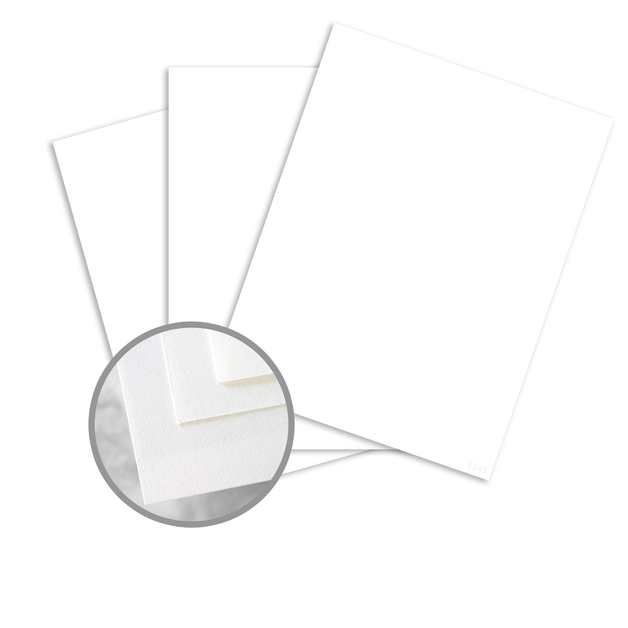 Via Smooth Pure White Card Stock - 26 x 40 in 130 lb Cover DT Smooth 300  per Carton