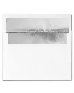 Fine Impressions Hi White (Silver Liner) Envelopes - A8 (5 1/2 x 8 1/8) 70 lb Text Vellum - 250 per Box