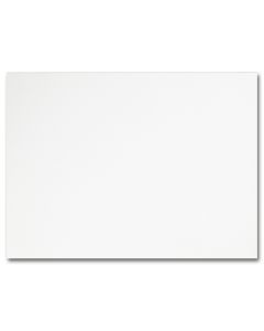 Fine Impressions Hi White Flat Cards - A6 (4 5/8 x 6 1/4) 80 lb Cover Vellum - 250 per Box