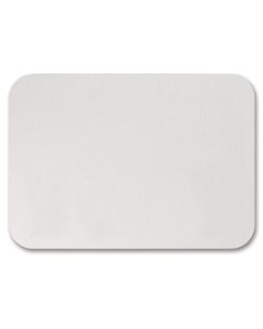 Fine Impressions Rounded Corners White Shimmer Folded Cards - A1 (3 1/2 x 4 7/8 folded) 105 lb Cover Smooth - 50 per Box