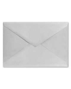 Fine Impressions Silver Shimmer Envelopes - Jumbo Outer (5 7/16 x 7 7/8) 80 lb Text Smooth - 50 per Box