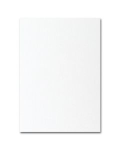 Fine Impressions White Shimmer Flat Invitations - Jumbo (5 1/8 x 7 1/4) 105 lb Cover Smooth - 50 per Box