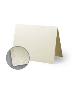 ASPIRE Petallics Autumn Hay Folded Cards - A2 (4 1/4 x 5 1/2 folded) 98 lb Cover Metallic C/2S 400 per Carton