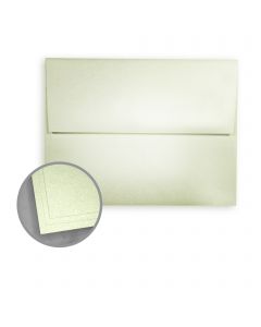 ASPIRE Petallics Spearmint Envelopes - A6 (4 3/4 x 6 1/2) 81 lb Text Metallic C/2S 250 per Box