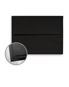 Astrobrights Eclipse Black Envelopes - A9 (5 3/4 x 8 3/4) 60 lb Text Smooth  30% Recycled 250 per Box