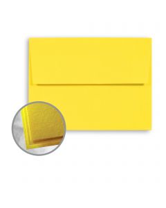 Astrobrights Solar Yellow Envelopes - A2 (4 3/8 x 5 3/4) 60 lb Text Smooth 250 per Box