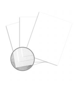 CLASSIC Laid Recycled 100 Bright White Paper - 8 1/2 x 11 in 24 lb Writing Imaging Laid  100% Recycled 500 per Ream
