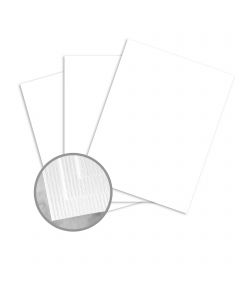 CLASSIC Laid Solar White Card Stock - 26 x 40 in 100 lb Cover DT Laid 200 per Carton