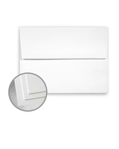 CLASSIC Linen Avalanche White Envelopes - A6 (4 3/4 x 6 1/2) 24 lb Writing Linen Watermarked 250 per Box