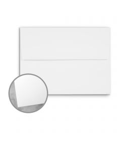 CLASSIC Techweave Avalanche White Envelopes - A2 (4 3/8 x 5 3/4) 80 lb Text Techweave 250 per Box