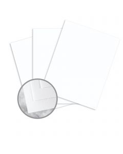 Conqueror Diamond White Card Stock - 27 1/2 x 39 3/8 in 111 lb Cover Wove 100 per Package