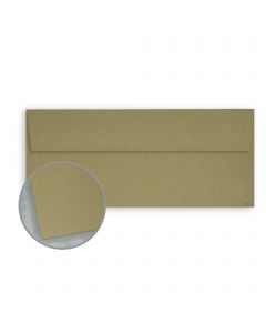 Construction Factory Green Envelopes - No. 10 Square Flap (4 1/8 x 9 1/2) 70 lb Text Vellum 100% Recycled 500 per Box