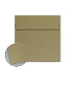 Construction Factory Green Envelopes - No. 6 Square (6 x 6) 70 lb Text Vellum 100% Recycled 250 per Box