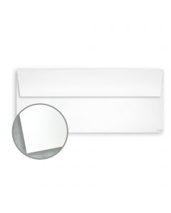 Construction Pure White Envelopes - No. 10 Square Flap (4 1/8 x 9 1/2) 70 lb Text Vellum  500 per Box