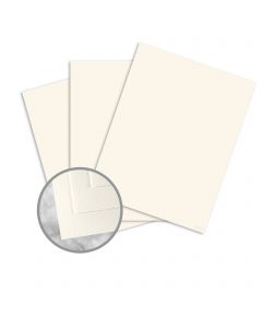 Neenah Cotton Natural White Paper - 8 1/2 x 11 in 28 lb Writing Wove 100% Cotton Watermarked 500 per Package