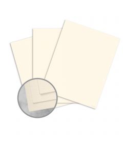 Neenah Cotton Ecru White Paper - 26 x 20 in 220 lb Cover DT Letterpress 100% Cotton 75 per Carton