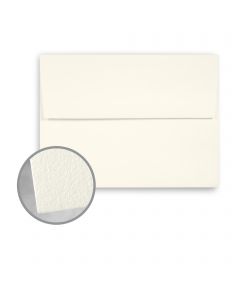 CRANE'S LETTRA Pearl White Envelopes - A7 (5 1/4 x 7 1/4) 32 lb Writing Lettra  100% Cotton 200 per Box