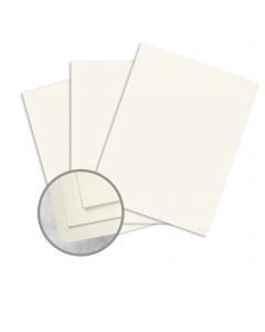 Neenah Cotton Pearl White Card Stock - 26 x 40 in 110 lb Cover Letterpress 100% Cotton 125 per Carton