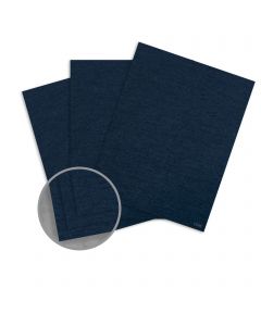 Ruche Blue Card Stock - 8 1/2 x 11 in 100 lb Cover Crepe 100% Recycled 125 per Package