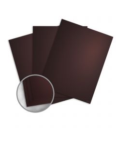 Curious Cosmic Mars Brown Card Stock - 8 1/2 x 11 in 133 lb Cover Soft Matte Metal C/1S 100 per Package