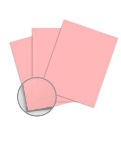 Earth Choice Colors Multipurpose Pink Paper - 8 1/2 x 11 in 20/50 lb Writing/Text Smooth 30% Recycled 500 per Ream