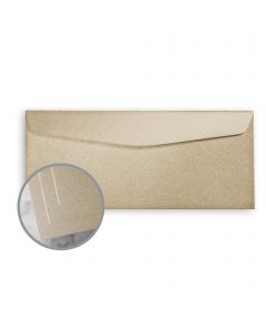 ESSE Pearlized Cocoa Envelopes - No. 10 Commercial (4 1/8 x 9 1/2) 80 lb Text Smooth C/2S  30% Recycled 500 per Box