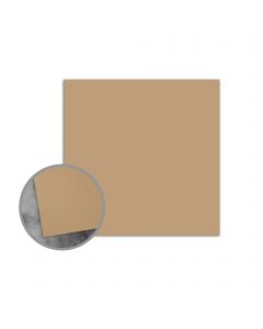 Flavours Gourmet Chestnut Creme Flat Cards - No. 5 1/2 Square (5 1/2 x 5 1/2) 12 pt Cover Smooth 25 per Box