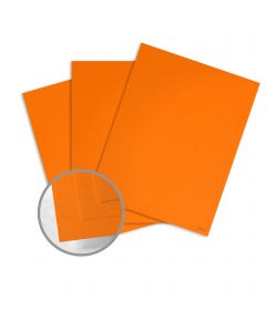 Glo-Tone Orange Light Paper - 8 1/2 x 11 in 60 lb Text Vellum 100% Recycled 500 per ream
