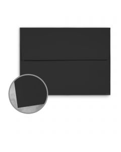 Basis Antique Vellum Black Envelopes - A6 (4 3/4 x 6 1/2) 70 lb Text Vellum - 250 per Box
