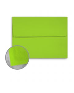 Basis Antique Vellum Light Lime Envelopes - A7 (5 1/4 x 7 1/4) 70 lb Text Vellum - 250 per Box