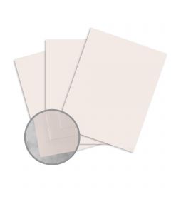 Basis Antique Vellum Soft Pink Paper - 8 1/2 x 11 in 70 lb Text Vellum 200 per Package
