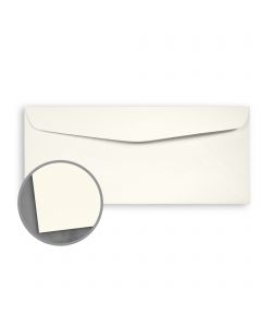 Loop Laid Ivory Envelopes - No. 10 Commercial (4 1/8 x 9 1/2) 24 lb Writing Laid  100% Recycled 500 per Box