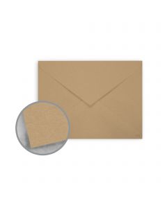 Keaykolour Camel Envelopes - No. 5 1/2 Baronial (4 3/8 x 5 3/4) 80 lb Text Vellum 100% Recycled 250 per Box