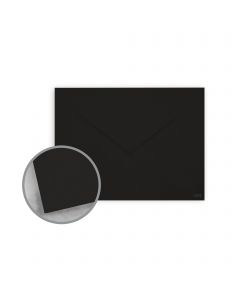 Keaykolour Deep Black Envelopes - No. 5 Baronial (4 1/8 x 5 1/2) 80 lb Text Vellum - 250 per Box