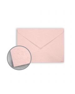 Keaykolour Pastel Pink Envelopes - Lee (5 1/4 x 7 1/4) 80 lb Text Vellum 250 per Box