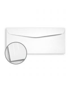 Options 100% PC White Envelopes - No. 10 Commercial (4 1/8 x 9 1/2) 70 lb Text Smooth  100% Recycled 500 per Box
