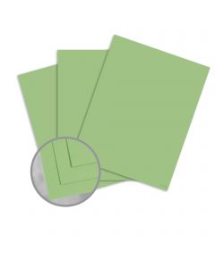 Pop-Tone Limeade Card Stock - 8 1/2 x 11 in 65 lb Cover Vellum 250 per Package