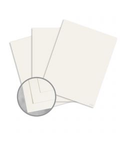 Pop-Tone Whip Cream Card Stock - 26 x 40 in 140 lb Cover Vellum 250 per Carton