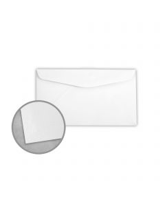 Royal Sundance Bright White Envelopes - No. 6 3/4 Regular (3 5/8 x 6 1/2) 24 lb Writing Laser Laid  30% Recycled Watermarked 500 per Box