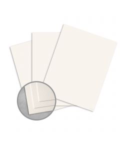 Royal Sundance Warm White Card Stock - 26 x 40 in 80 lb Cover Felt  30% Recycled 300 per Carton