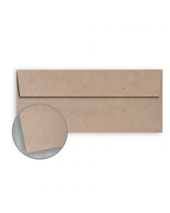 Speckletone Kraft Envelopes - No. 10 Square Flap (4 1/8 x 9 1/2) 70 lb Text Vellum  100% Recycled 500 per Box