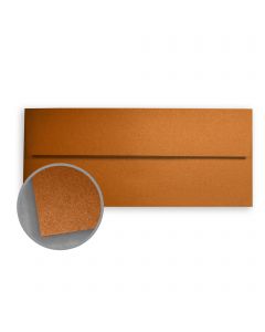 Stardream Copper Envelopes - No. 10 Square Flap (4 1/8 x 9 1/2) 81 lb Text Metallic C/2S 500 per Box