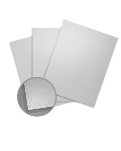 Stardream Silver Card Stock - 20 3/4 x 29 1/2 in 105 lb Cover Metallic C/2S 100 per Package
