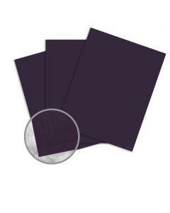 Strathmore Premium Wove Eggplant Card Stock - 26 x 40 in 100 lb Cover Wove  30% Recycled 300 per Carton