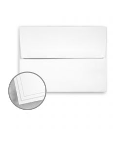 Strathmore Premium Smooth 100% PC White Envelopes - A8 (5 1/2 x 8 1/8) 80 lb Text Smooth  100% Recycled 250 per Box