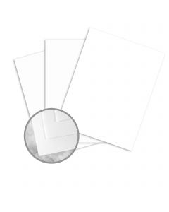Strathmore Writing Ultimate White Paper - 8 1/2 x 11 in 28 lb Writing Wove  25% Cotton Watermarked 500 per Ream