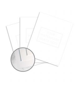 Superfine Ultimate White Paper - 8 1/2 x 11 in 24 lb Writing Smooth Watermarked 5000 per Carton