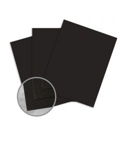 Via Felt Black Card Stock - 26 x 40 in 80 lb Cover Felt  30% Recycled 500 per Carton